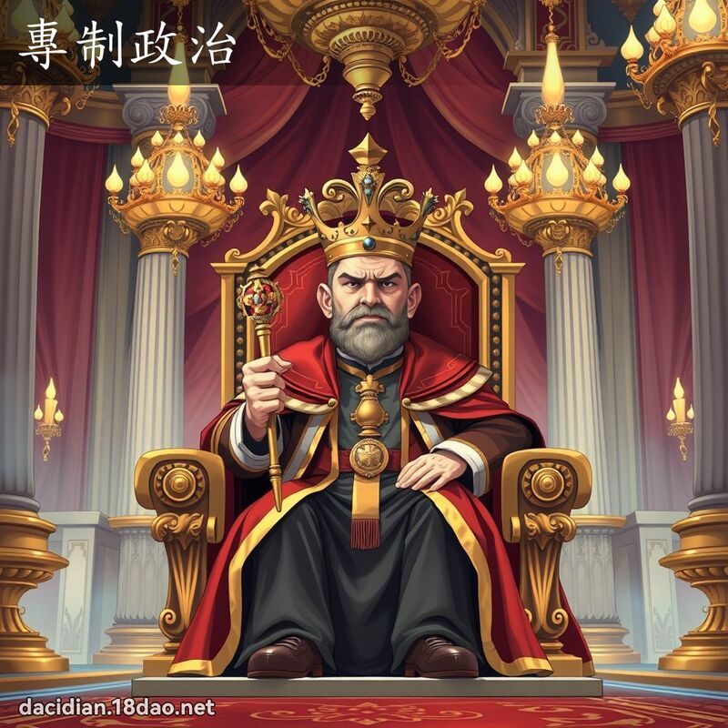 专制政治 - 国语大辞典配图