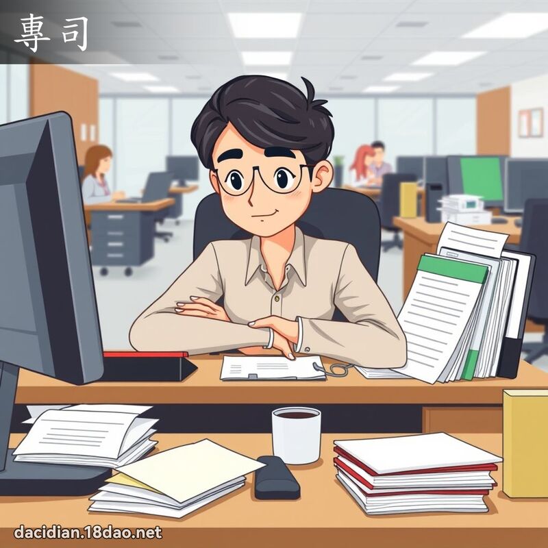 专司 - 国语大辞典配图