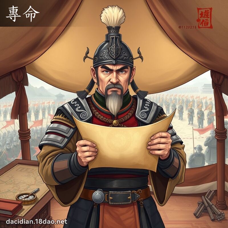 專命 - 國語大辭典配圖