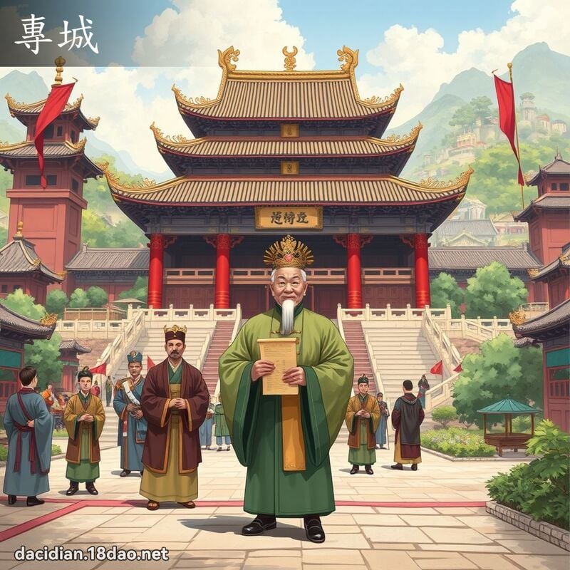 专城 - 国语大辞典配图
