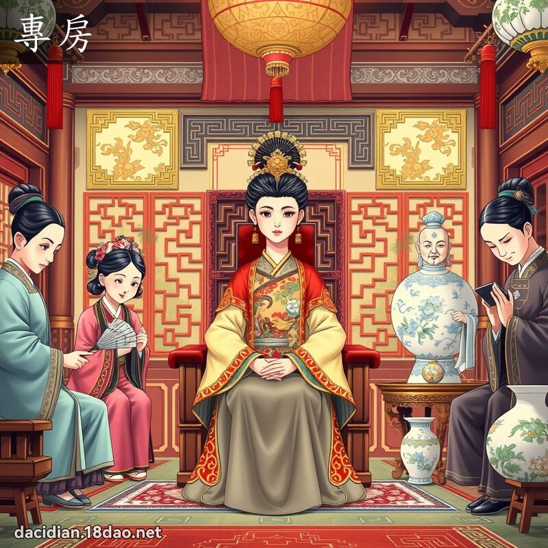 專房 - 國語大辭典配圖
