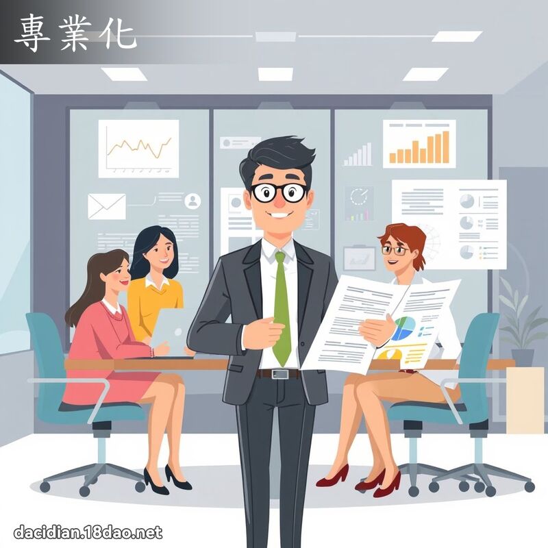 专业化 - 国语大辞典配图