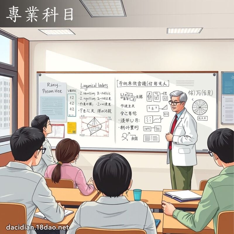 专业科目 - 国语大辞典配图