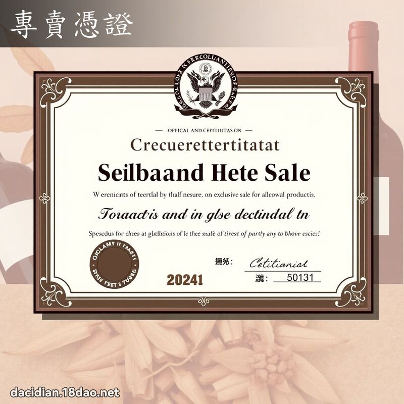 专卖凭证 - 国语大辞典配图