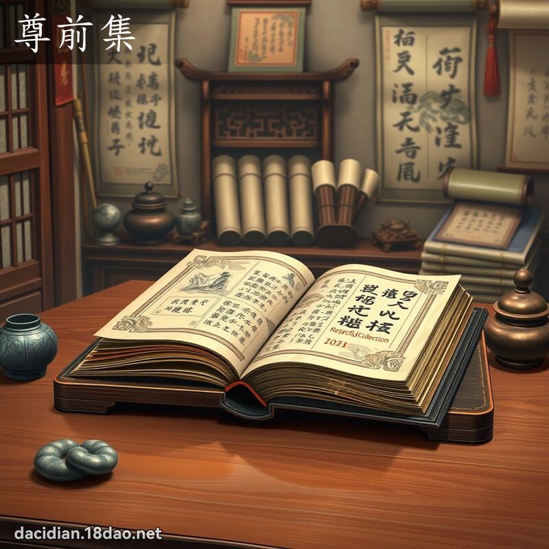 尊前集 - 国语大辞典配图