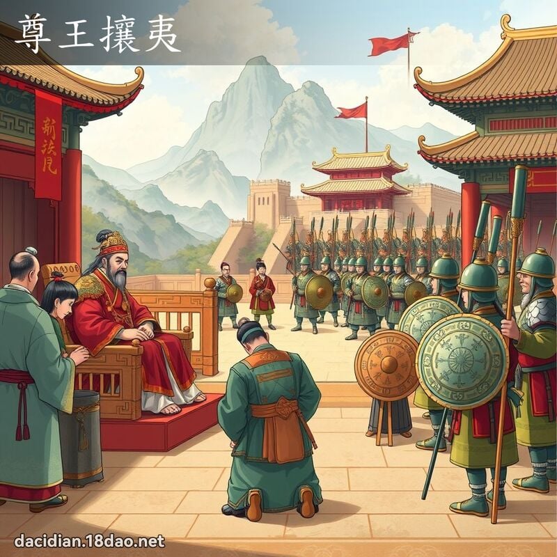 尊王攘夷 - 國語大辭典配圖