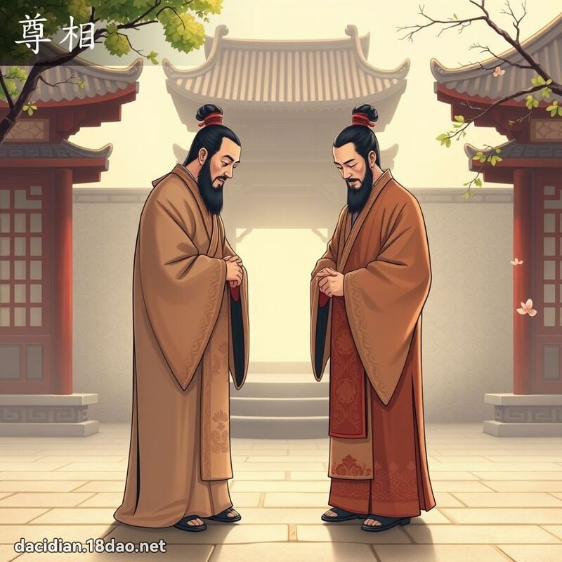 尊相 - 國語大辭典配圖