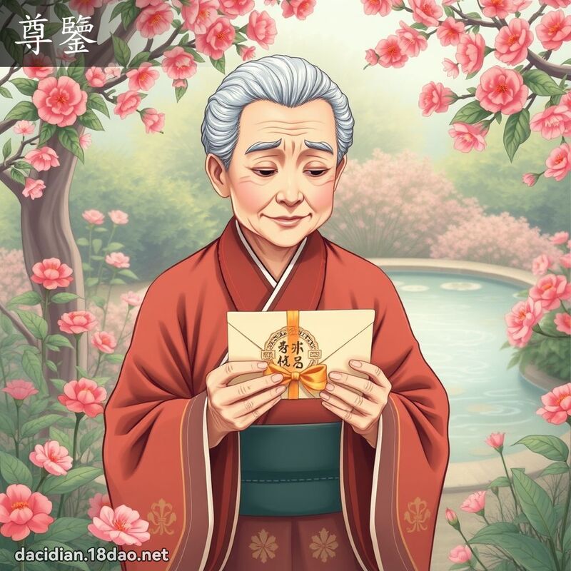 尊鑒 - 國語大辭典配圖