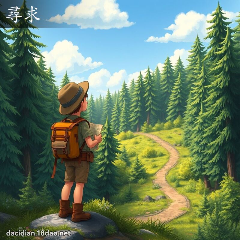 尋求 - 國語大辭典配圖