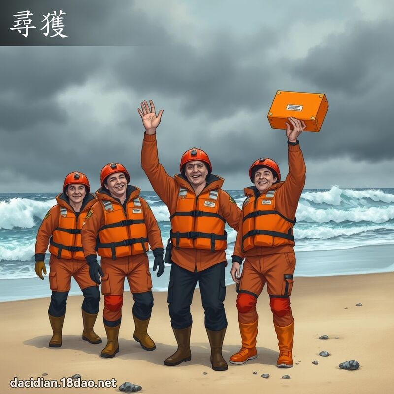 尋獲 - 國語大辭典配圖