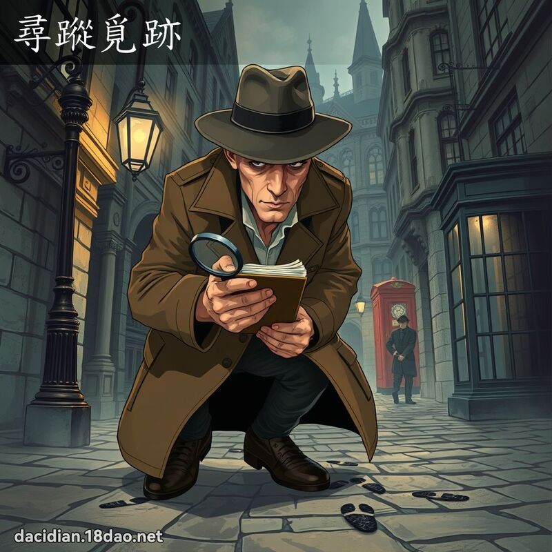 寻踪觅跡 - 国语大辞典配图