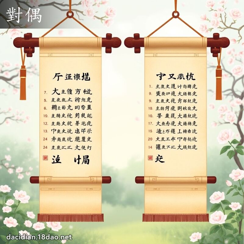 对偶 - 国语大辞典配图