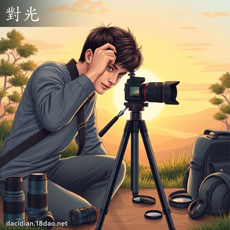 对光 - 国语大辞典配图