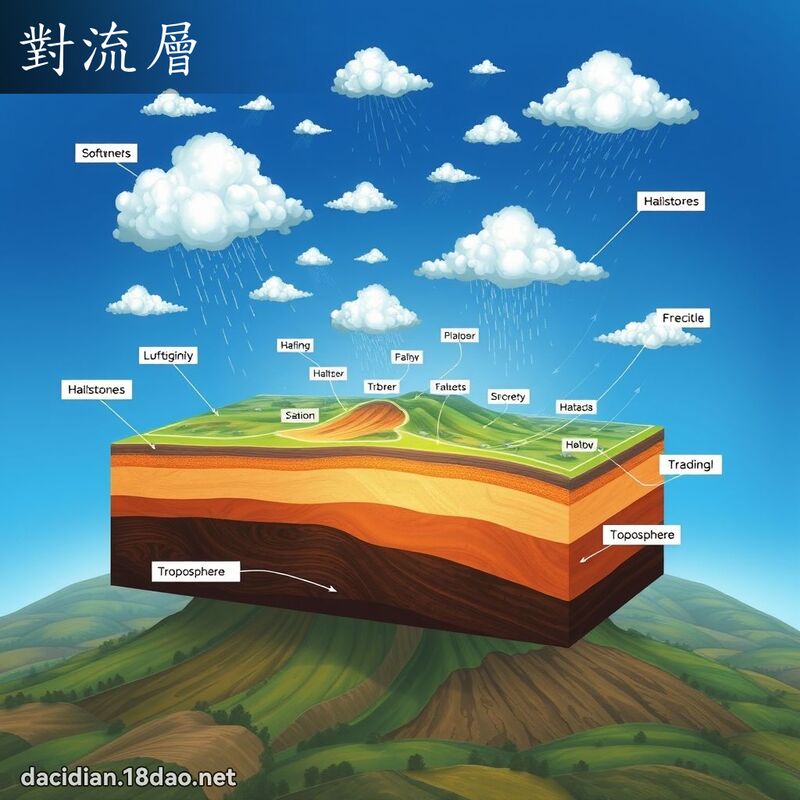 对流层 - 国语大辞典配图