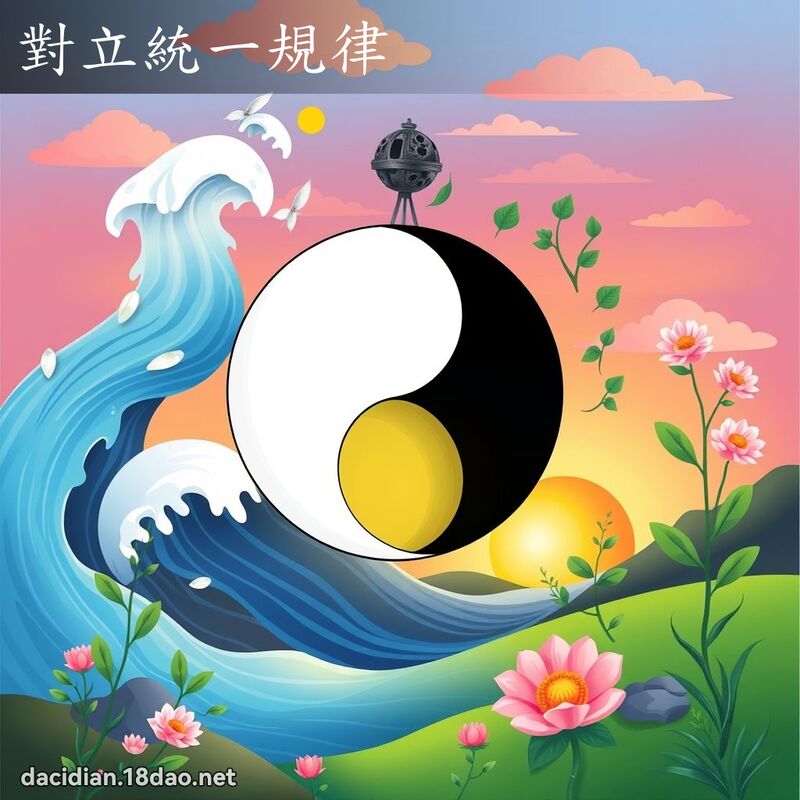 对立统一规律 - 国语大辞典配图