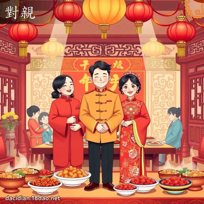 对亲 - 国语大辞典配图