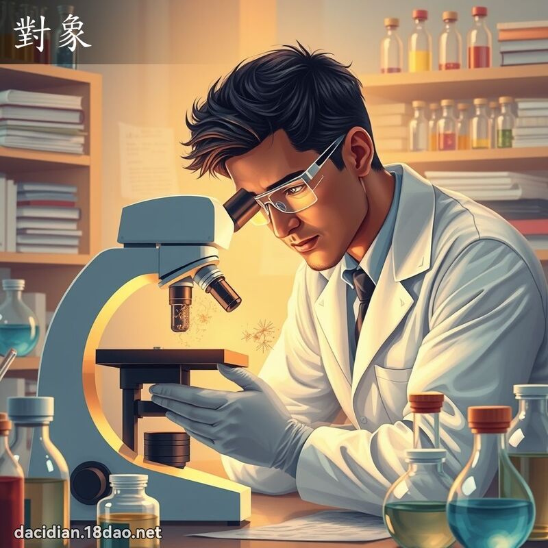 对象 - 国语大辞典配图