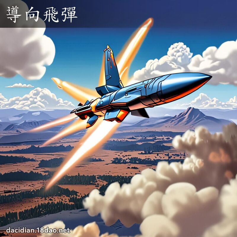 导向飞弹 - 国语大辞典配图