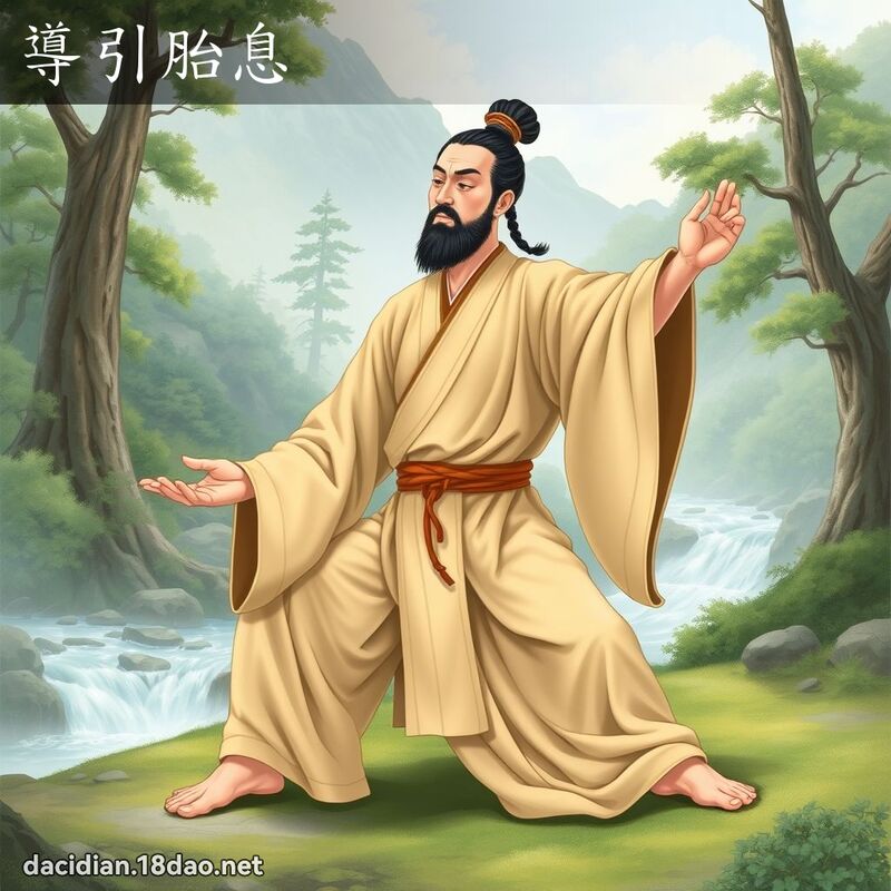 導引胎息 - 國語大辭典配圖