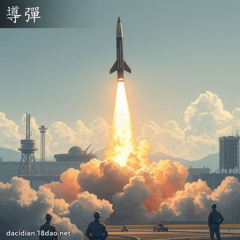 导弹 - 国语大辞典配图