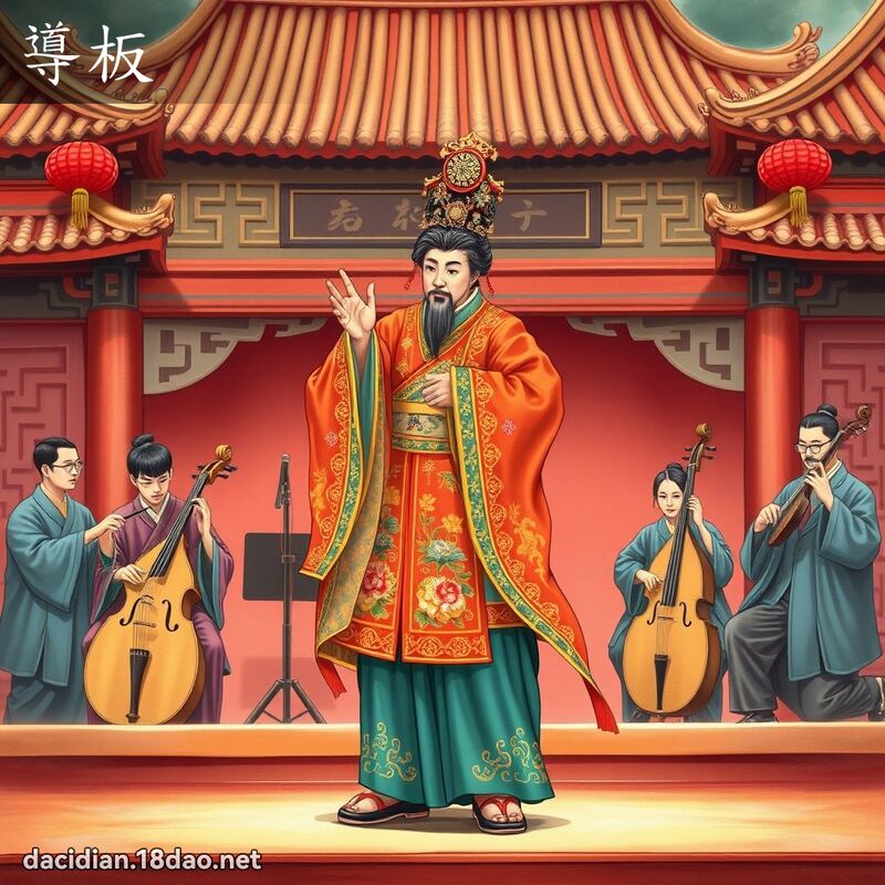 导板 - 国语大辞典配图