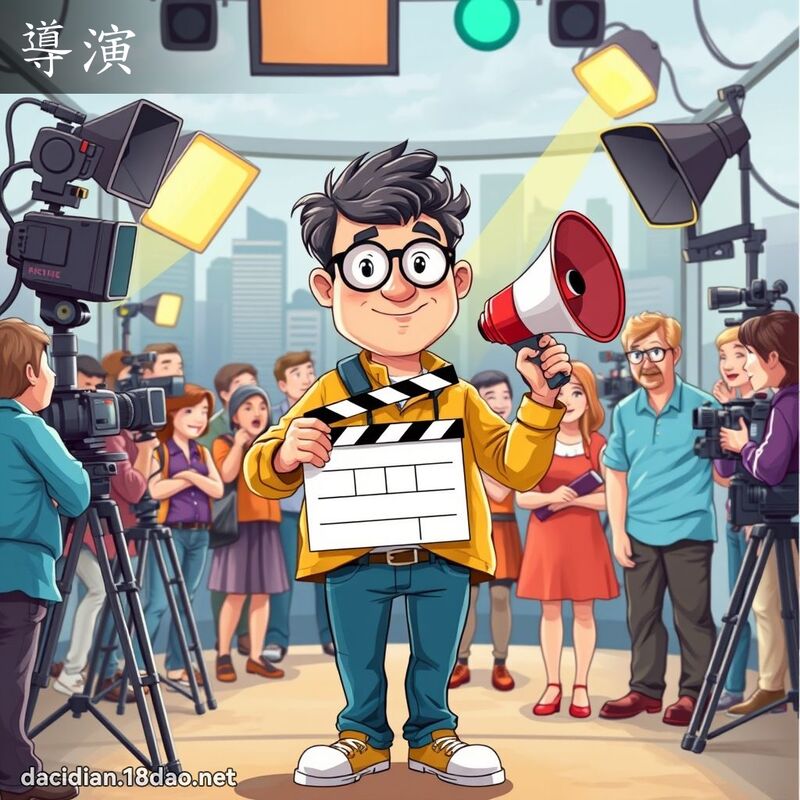 導演 - 國語大辭典配圖