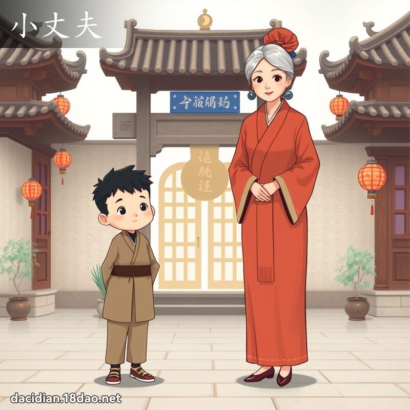 小丈夫 - 國語大辭典配圖