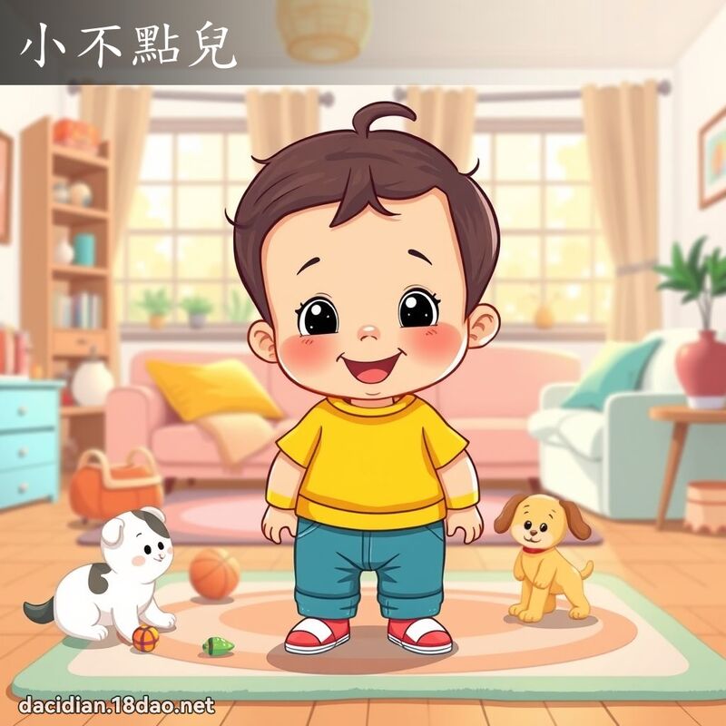 小不點兒 - 國語大辭典配圖