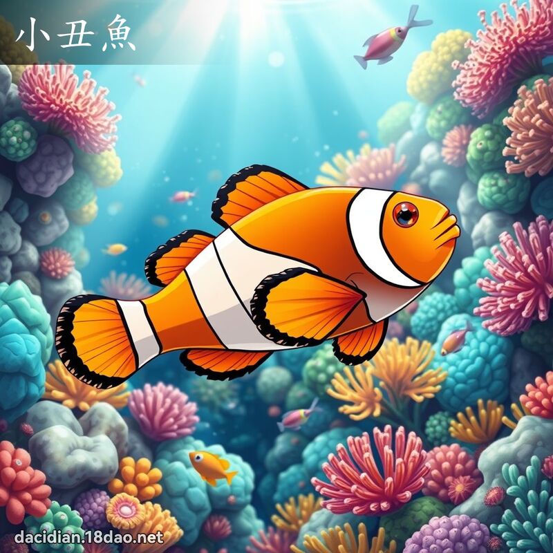 小丑魚 - 國語大辭典配圖