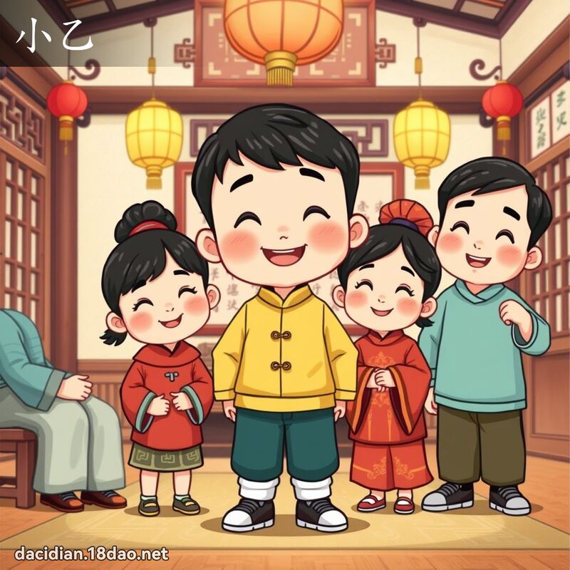 小乙 - 國語大辭典配圖