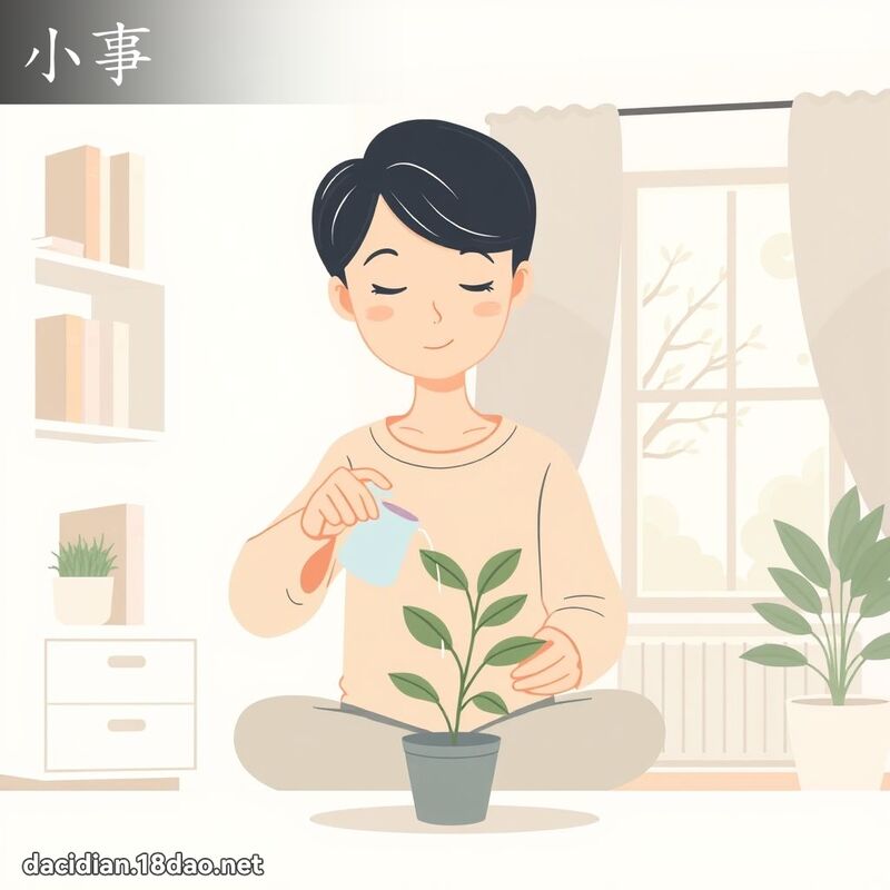 小事 - 國語大辭典配圖