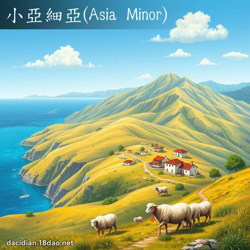 小亞細亞(Asia Minor) - 國語大辭典配圖
