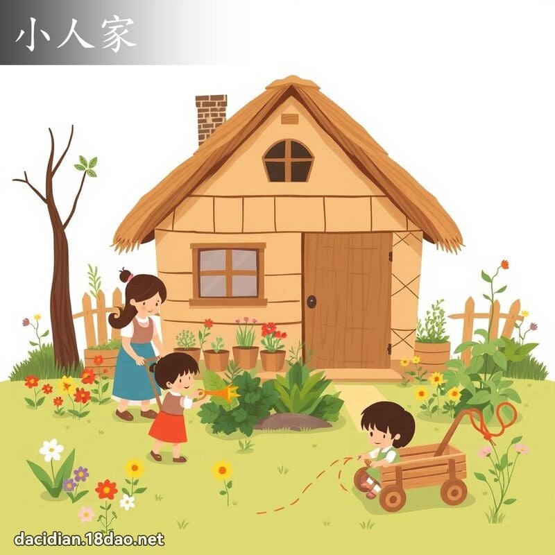 小人家 - 國語大辭典配圖