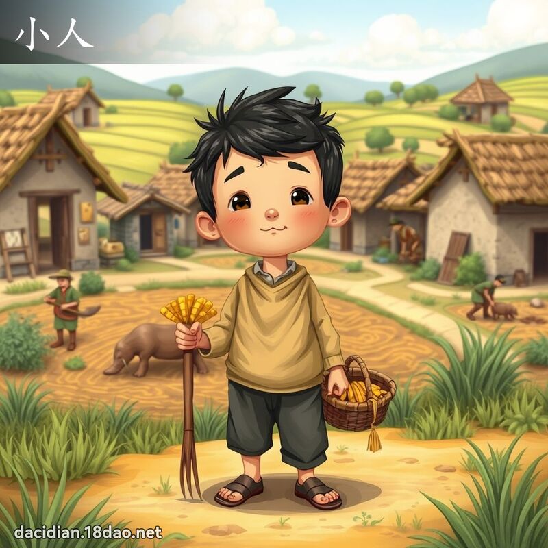 小人 - 國語大辭典配圖