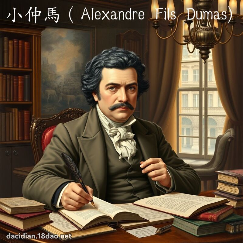 小仲馬（Alexandre Fils Dumas) - 國語大辭典配圖