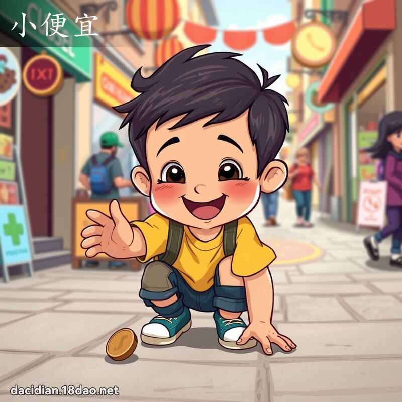 小便宜 - 國語大辭典配圖