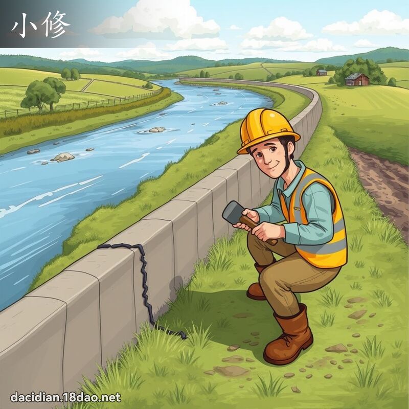 小修 - 國語大辭典配圖