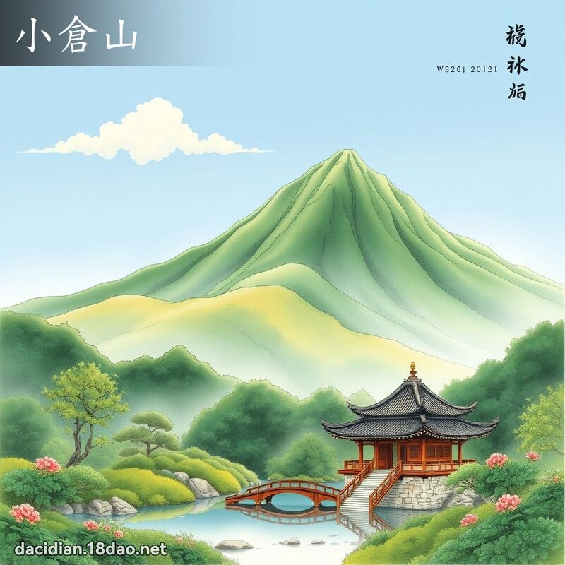 小仓山 - 国语大辞典配图