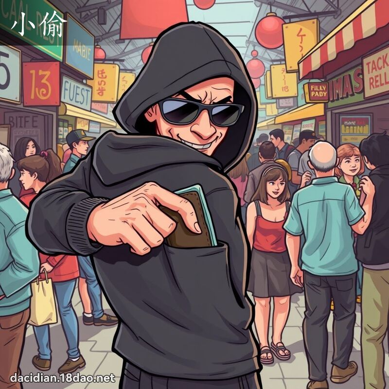 小偷 - 國語大辭典配圖