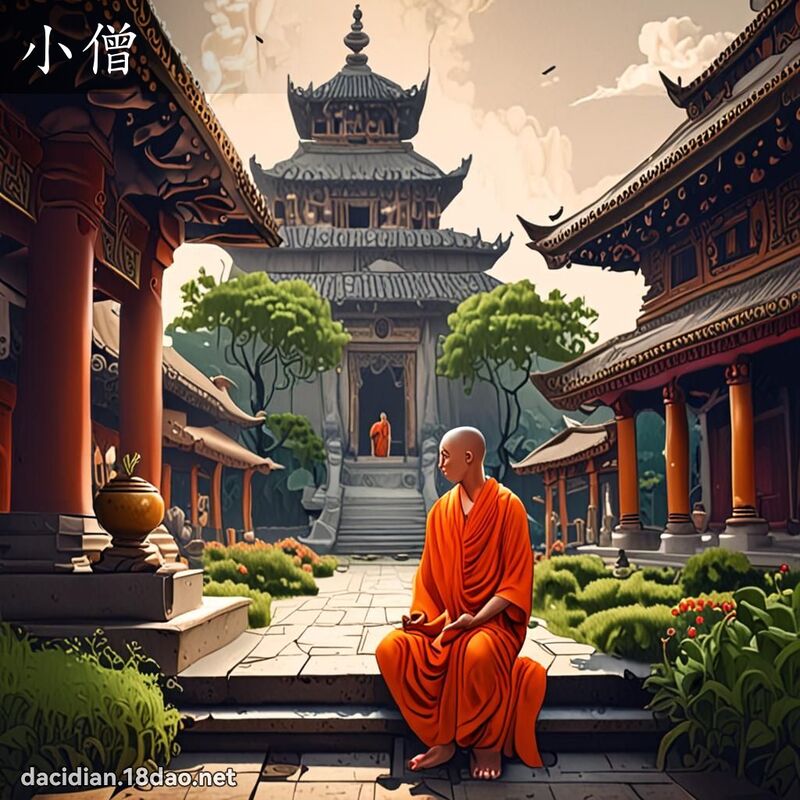 小僧 - 國語大辭典配圖