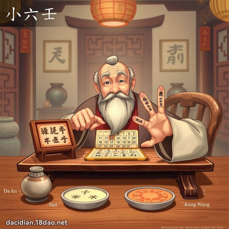 小六壬 - 國語大辭典配圖