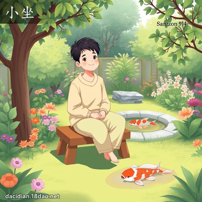 小坐 - 國語大辭典配圖