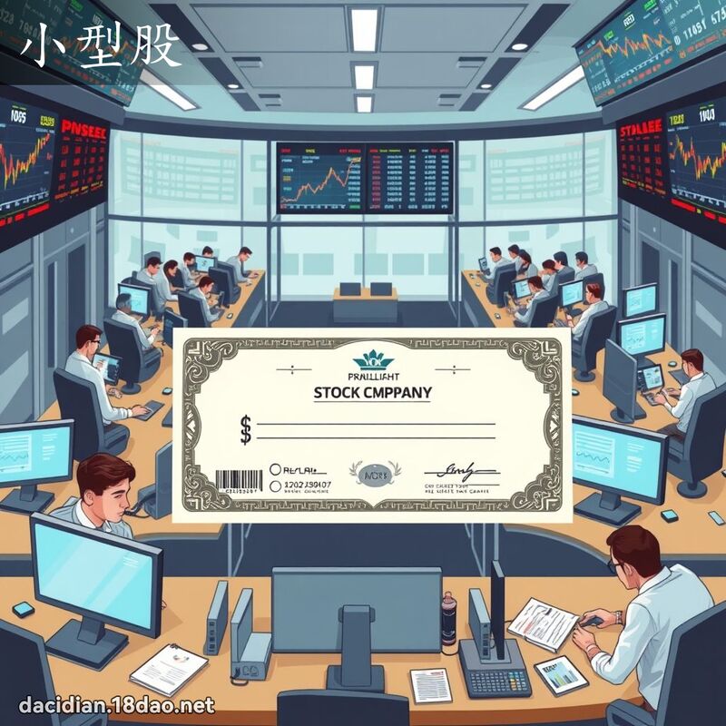 小型股 - 国语大辞典配图