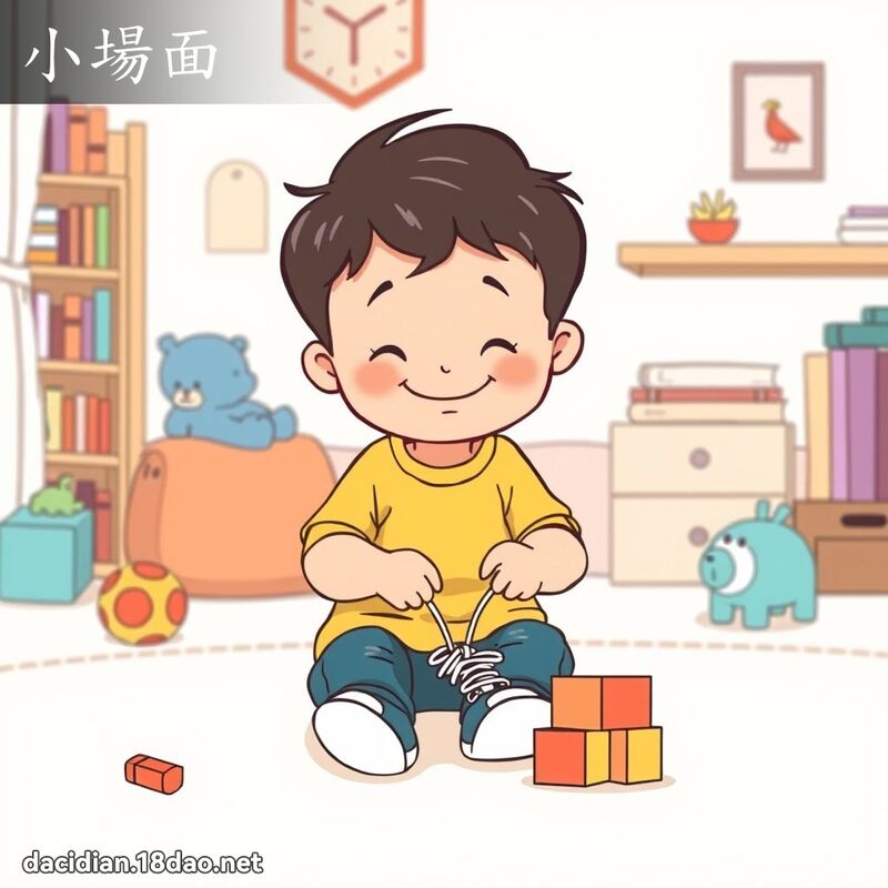 小场面 - 国语大辞典配图