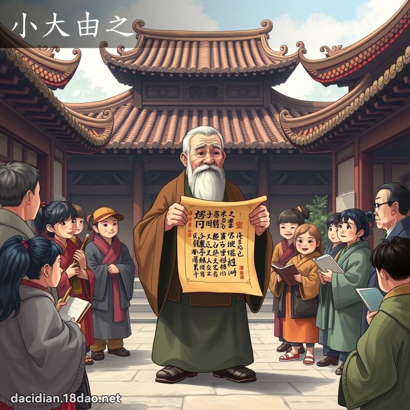 小大由之 - 國語大辭典配圖