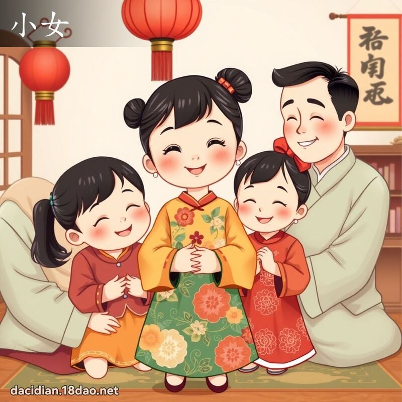 小女 - 國語大辭典配圖