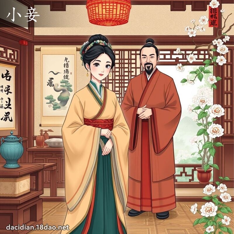 小妾 - 國語大辭典配圖