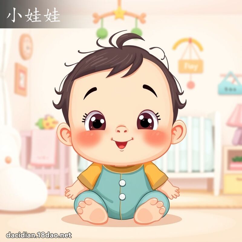 小娃娃 - 國語大辭典配圖