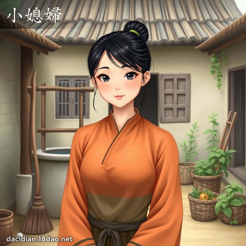 小媳婦 - 國語大辭典配圖
