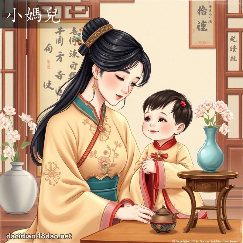 小妈儿 - 国语大辞典配图